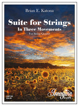 String Suite in Three Movements String Quartet cover